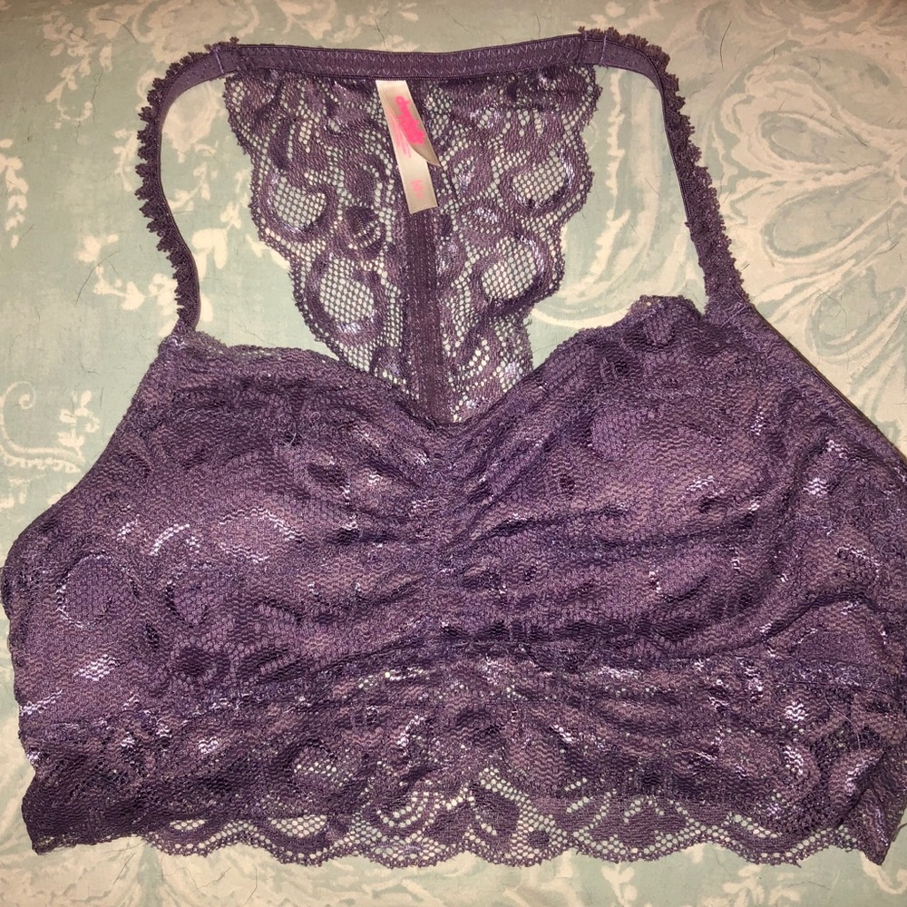 Purple Lace Charlotte Russe bralette